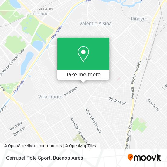 Carrusel Pole Sport map