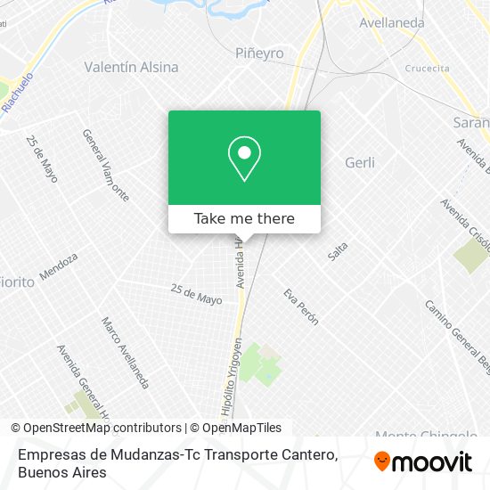 Empresas de Mudanzas-Tc Transporte Cantero map