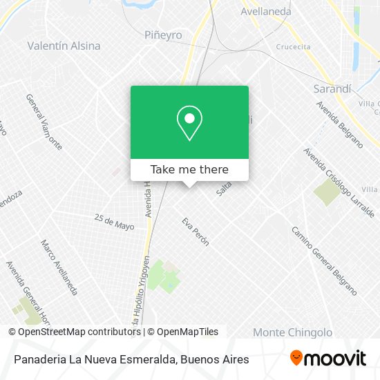 Panaderia La Nueva Esmeralda map