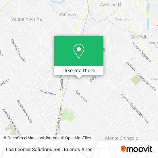 Los Leones Solutions SRL map