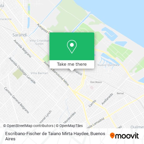 Mapa de Escribano-Fischer de Taiano Mirta Haydee