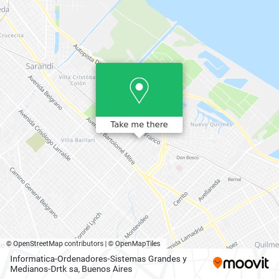 Mapa de Informatica-Ordenadores-Sistemas Grandes y Medianos-Drtk sa