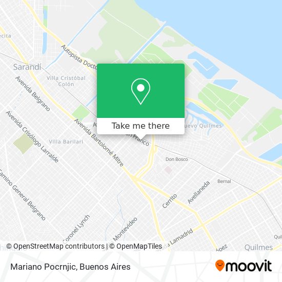 Mapa de Mariano Pocrnjic