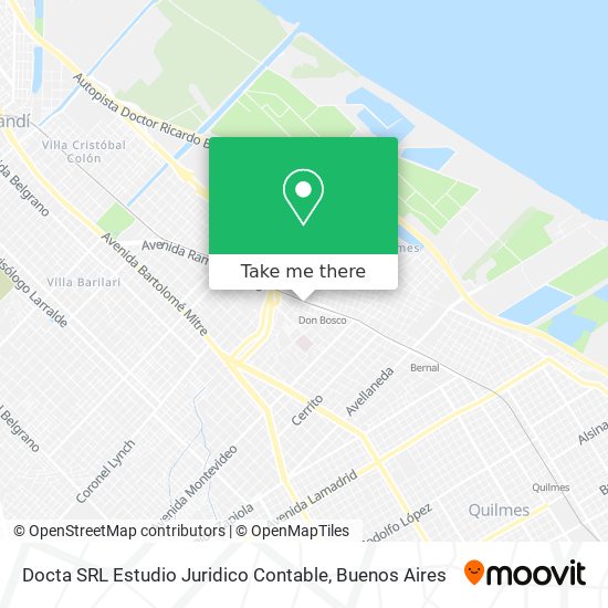 Mapa de Docta SRL Estudio Juridico Contable