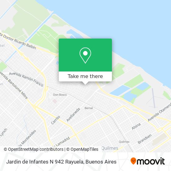 Jardin de Infantes N 942 Rayuela map