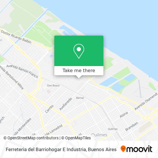 Ferreteria del Barriohogar E Industria map