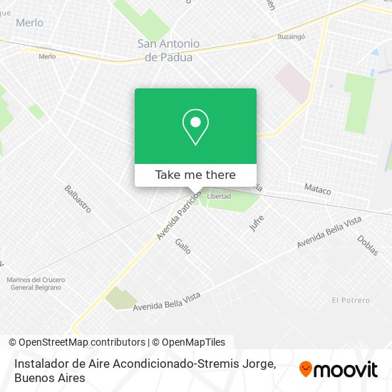 Instalador de Aire Acondicionado-Stremis Jorge map