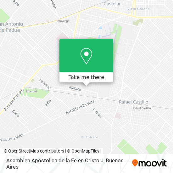 Asamblea Apostolica de la Fe en Cristo J map