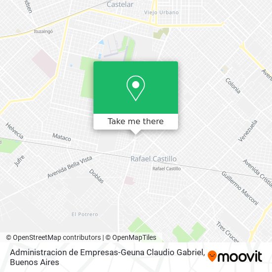 Administracion de Empresas-Geuna Claudio Gabriel map