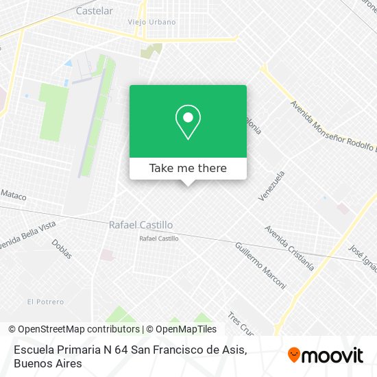 Escuela Primaria N 64 San Francisco de Asis map