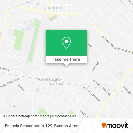 Escuela Secundaria N 129 map