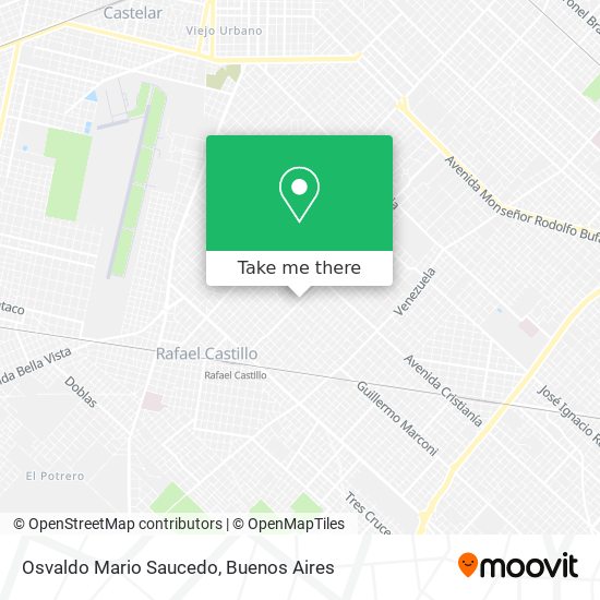 Osvaldo Mario Saucedo map