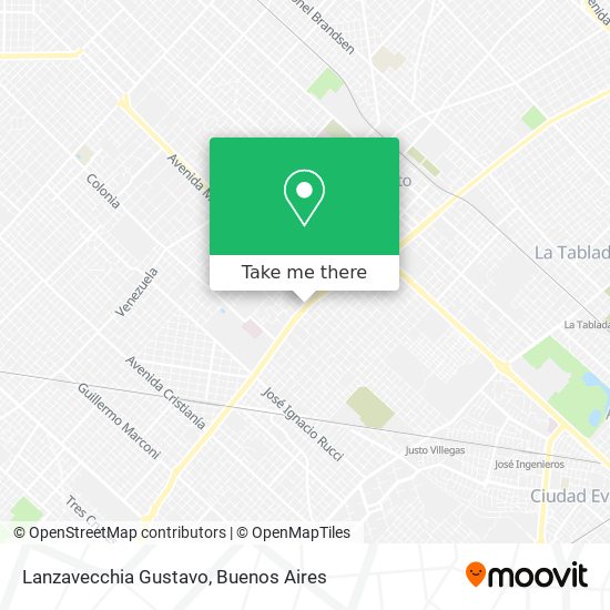 Lanzavecchia Gustavo map