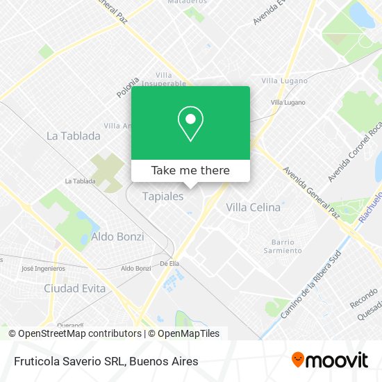 Fruticola Saverio SRL map