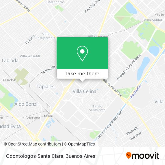 Mapa de Odontologos-Santa Clara