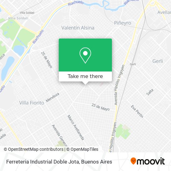 Ferreteria Industrial Doble Jota map