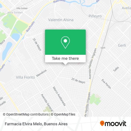 Farmacia Elvira Melo map