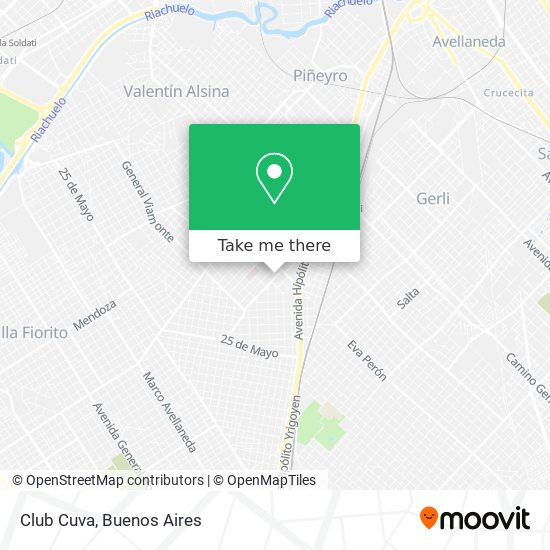 Mapa de Club Cuva