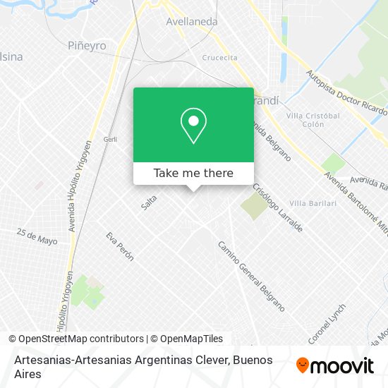 Mapa de Artesanias-Artesanias Argentinas Clever