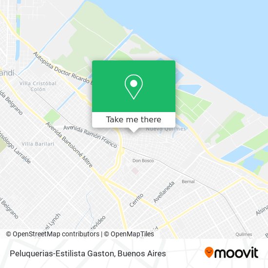 Peluquerias-Estilista Gaston map