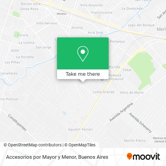 Accesorios por Mayor y Menor map