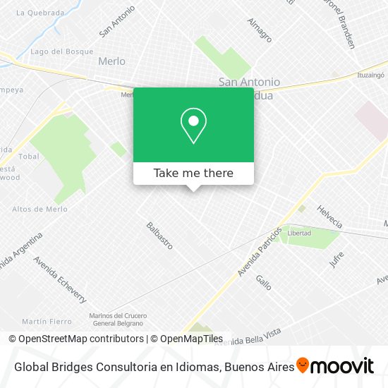 Global Bridges Consultoria en Idiomas map