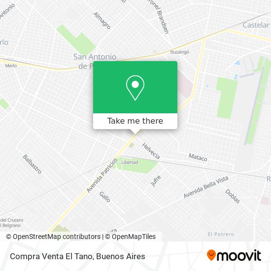 Mapa de Compra Venta El Tano