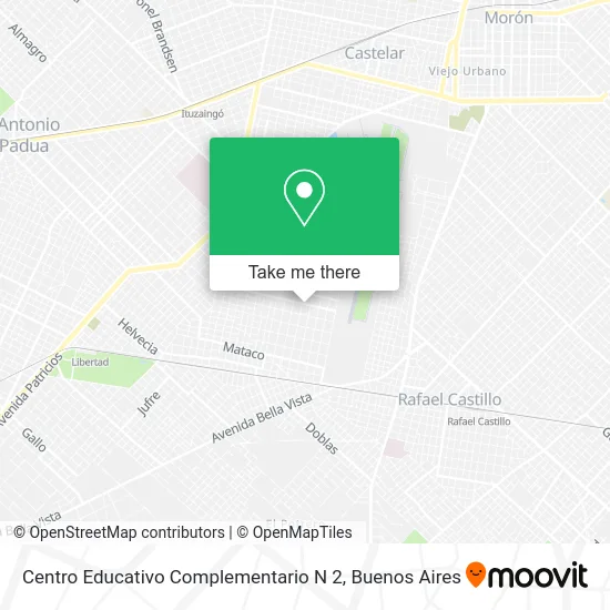 Centro Educativo Complementario N 2 map