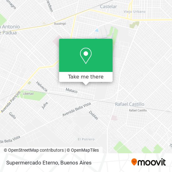 Supermercado Eterno map