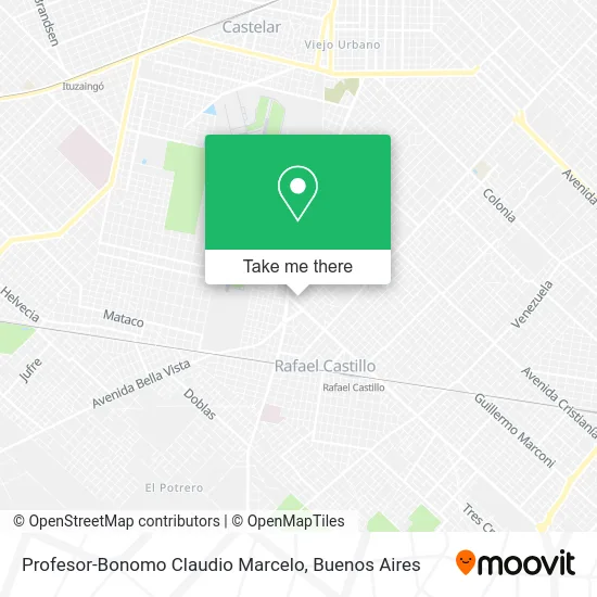Profesor-Bonomo Claudio Marcelo map