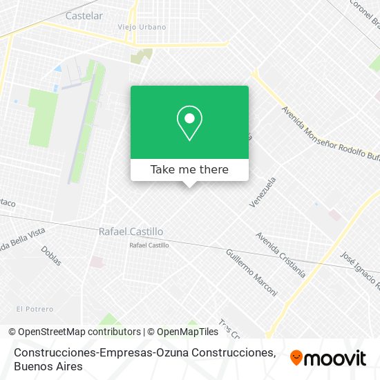 Mapa de Construcciones-Empresas-Ozuna Construcciones