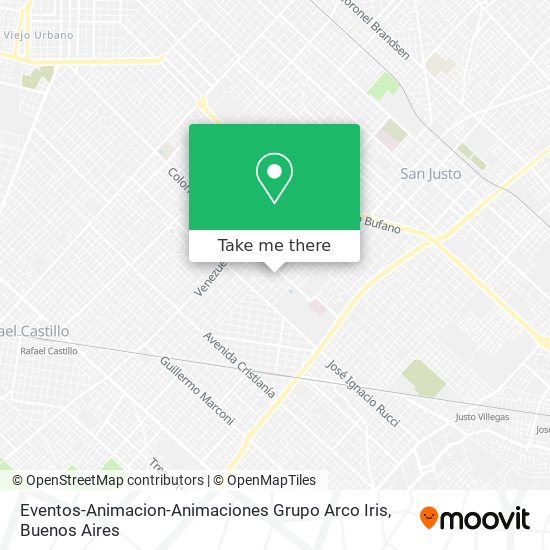 Mapa de Eventos-Animacion-Animaciones Grupo Arco Iris