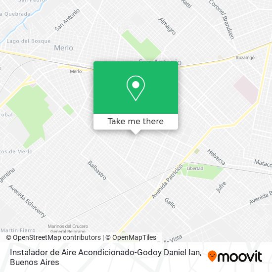 Instalador de Aire Acondicionado-Godoy Daniel Ian map