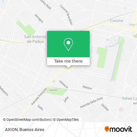 Mapa de AXION