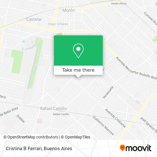 Mapa de Cristina B Ferrari