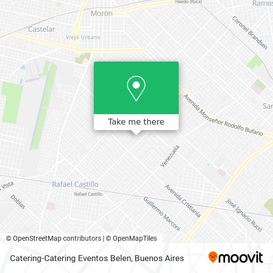 Catering-Catering Eventos Belen map