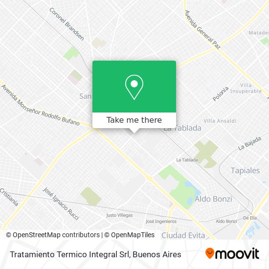 Tratamiento Termico Integral Srl map