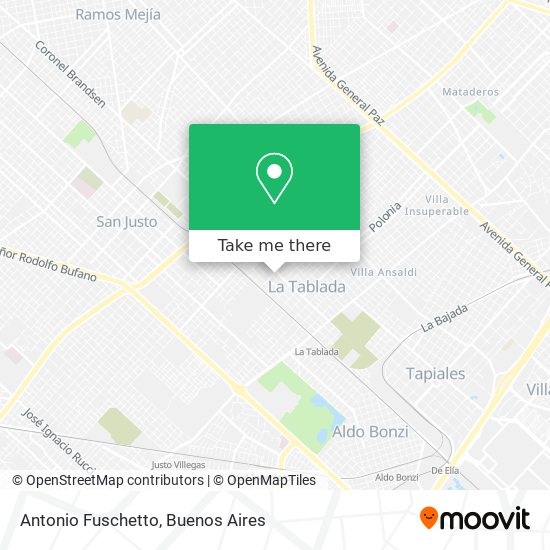 Antonio Fuschetto map