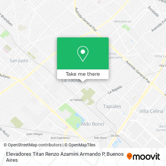Mapa de Elevadores Titan Renzo Azamini Armando P