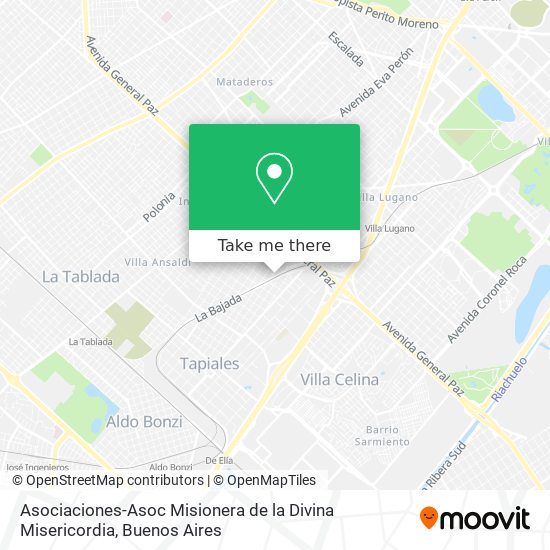 Asociaciones-Asoc Misionera de la Divina Misericordia map