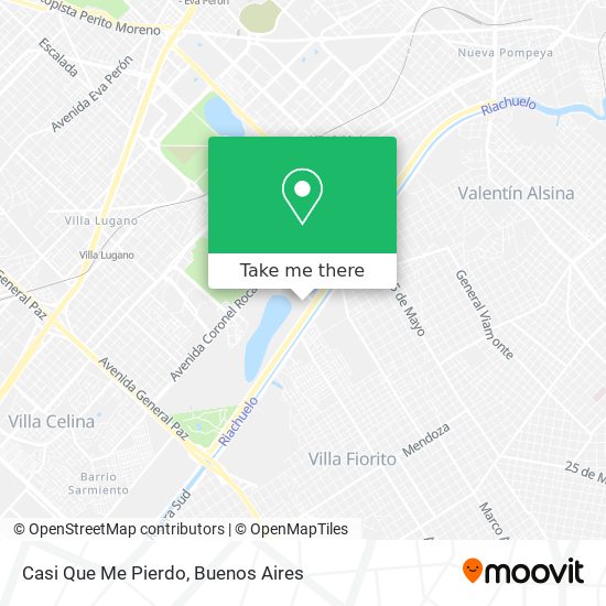 Mapa de Casi Que Me Pierdo