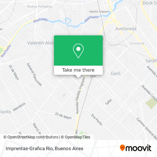 Imprentas-Grafica Rio map
