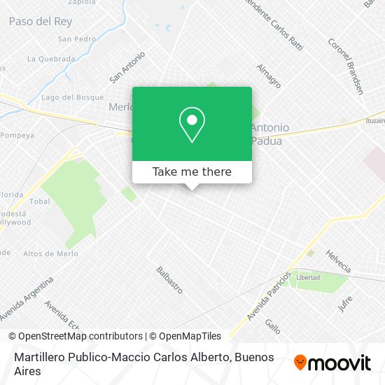 Martillero Publico-Maccio Carlos Alberto map