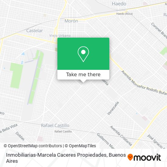 Inmobiliarias-Marcela Caceres Propiedades map