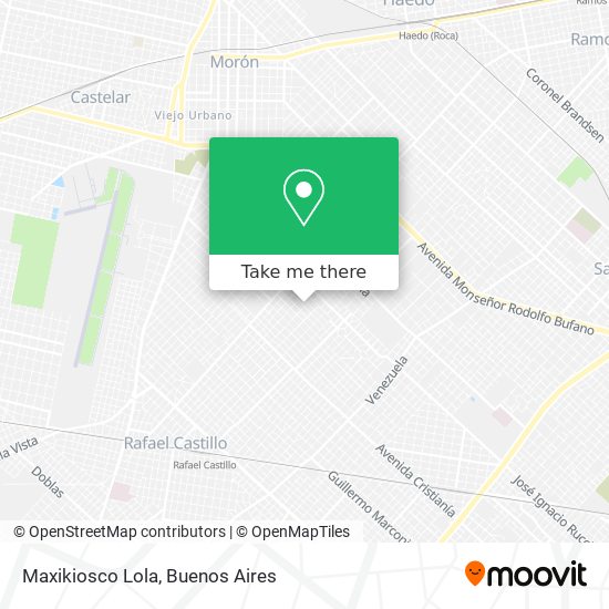 Maxikiosco Lola map