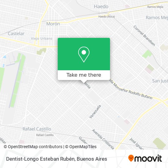 Dentist-Longo Esteban Rubén map