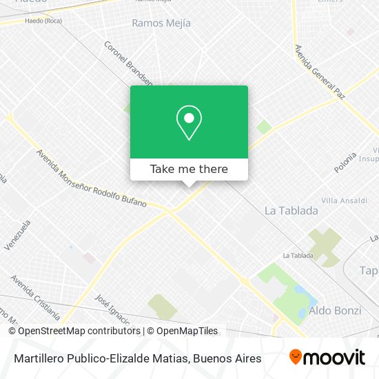 Martillero Publico-Elizalde Matias map