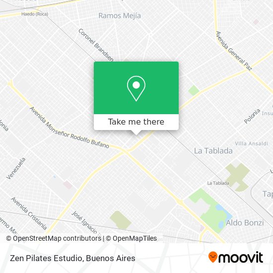 Zen Pilates Estudio map