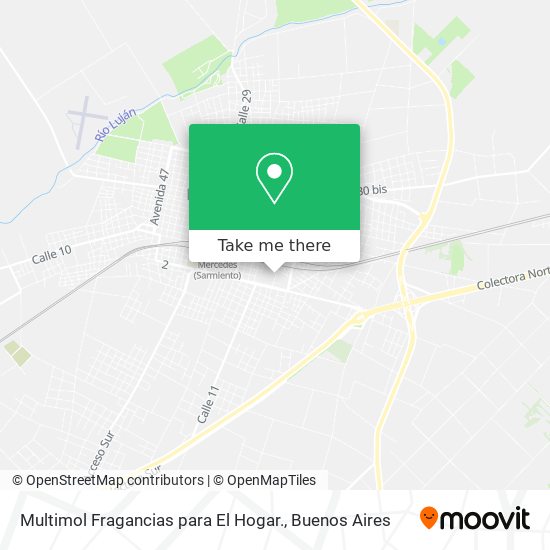 Multimol Fragancias para El Hogar. map