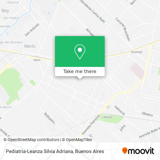 Pediatria-Leanza Silvia Adriana map